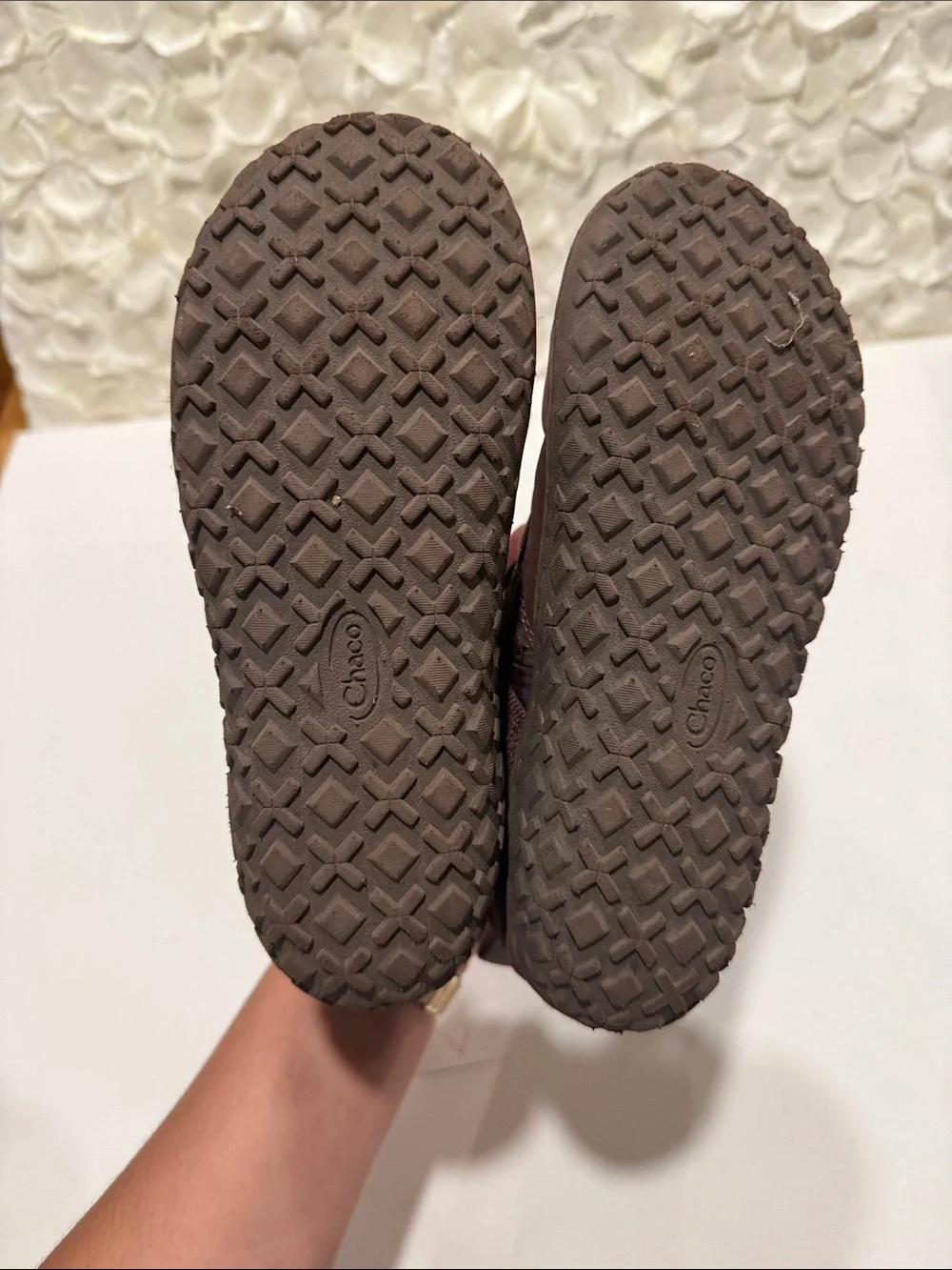 Chaco Kids Quilted Dark Brown Slip-On Boots with Strap